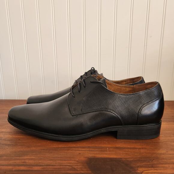 Florsheim Men's‎ Size 11.5M Dark Brown Leather Dress Shoes New - Picture 7 of 10